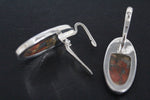 Earrings Maligano jasper Sterling silver 925 Armenian Spirit