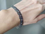 Experience the true beauty and craftsmanship of Armenian jewelers with our Sterling Silver 925 marcasite bracelet. Designed with "German accuracy" and "Italian style", this bracelet boasts top-notch quality and intricate detailing. Enhance your style and showcase your appreciation for fine jewelry with this stunning piece.