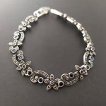 This Armenian Spirit bracelet is a modest yet chic gift for mom this Christmas. Made of Sterling silver 925, it exudes elegance with a touch of the vibrant blue spirit of Armenia. Give the gift of style and culture with this unique piece. Shop now on etsy and get discounts. Rare finds on best silver jewelry store on etsy.