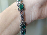 Bracelet women Sterling silver 925 marcasite