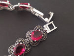 Bracelet women Sterling silver 925 marcasite