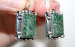 Earrings ring pendant aventurine Silver 925 Armenian Spirit