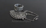 Where to buy armenian silver jewelry handmade with indian cucumber ornament. Sterling silver is a well-loved metal for a reason. It’s known for its durability, luster, and ability to hold intricate designs. The "925" hallmark indicates that it's 92.5% pure silver, ensuring quality and minimizing the risk of allergic reactions 